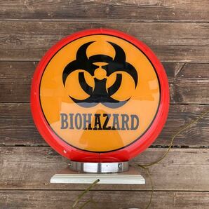 biohazard バイオハザード 照明 電飾看板 ランプ点灯ok 電気 の画像2