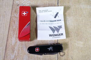 WENGER ウェンガーナイフ サイクリスト ブラック マルチツール アーミーナイフ 管理番号5038