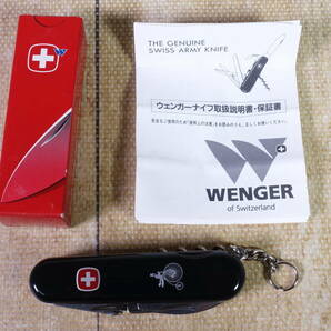 WENGER ウェンガーナイフ サイクリスト ブラック マルチツール アーミーナイフ 管理番号4507の画像1