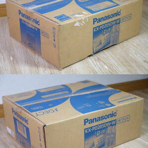 【未使用】Panasonic パナソニック おたっくす パーソナルファックス 電話機 KX-PD205DW-W 子機2台付の画像9