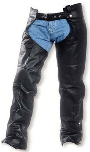 * super recommendation * new goods leather chaps (CHAPS)* size 34.. did Buffalo leather adoption punching mesh.!