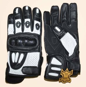  spring summer mesh * postage 198 jpy * ultra sib* original leather ... original leather glove / hybrid mesh white L certainly . leather quality 