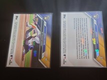 2024 TOPPS now jackson chourio MILWAUKEE BREWERS 2枚セット no.16 no.37_画像2