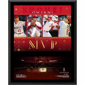 大谷翔平選手 2023 MVP フォトフレーム フォトプラーク フォトミント 写真 ボール フォト 記念品 メジャーリーグ 限定品 MLB 記念 グッズ