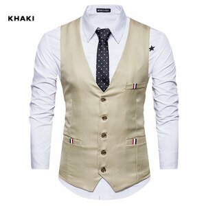 2xl Khaki Best Gill Men's One Point OD Лучший бизнес стильный крутой формальный