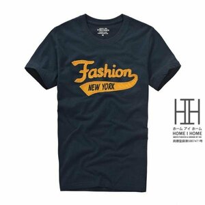 L 6827 tシャツ メンズ プリントt 半袖 メンズ ワッペン入り プリント ロゴ ワンポイント カットソー アメカジ 丸首