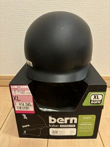 bern ヘルメット ブラック バーン スノボ スノーボード メット 黒 XL Baker ベイカー