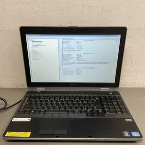 ア100 DELL Latitude E6530 P19F Core i7 3740QM メモリ 4GB の画像6