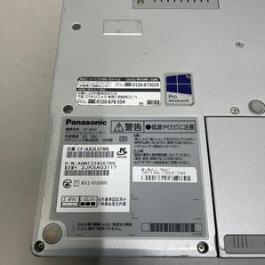 ★イ74 Panasonic Lets note CF-AX2 Core i5 3427U メモリ4GB ジャンクの画像5