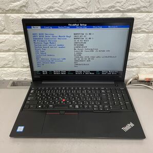 ウ17 Lenovo ThinkPad E580 Core i5 8250U メモリ8GBの画像8