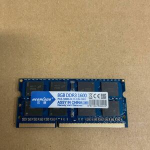 1 x 63 HEORIAOY память для ноутбука 8 ГБ DDR3-1600