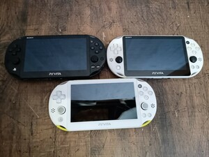 SONY PSVITA PCH-2000 ３台 まとめ　ソニー PlayStationVita　プレーステーション　ジャンク