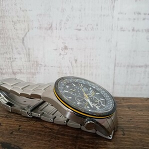 C19 希少 CITIZEN シチズン H800-S081157 腕時計 エコドライブ プロマスター ブルーエンジェルス 電波ソーラー 現状品の画像4