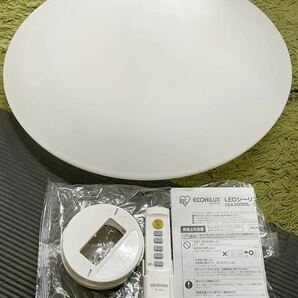 アイリスオーヤマ LEDシーリングライト 6畳 リモコン 付き CEA-2006DL 中古現状品の画像1