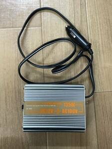 コンパクトインバーター インバーター DC12V AC100V 2口　中古現状品