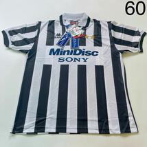 3SB169【未使用】 ユベントス サッカーユニフォーム Kappa JUVENTUS SONY MiniDisc タグ付き Lサイズ 現状品_画像1