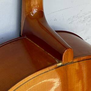 チェロ 4/4サイズ チェコスロバキア MADE IN CZECHOSLOVAKIA Cello 現状品 ソフトケース 直接受け渡しのみ（東京都台東区）の画像5