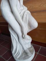 石膏像 ヴィーナス　「水浴する女」 像 置物 オブジェ 女神 ギリシャ 西洋彫刻レプリカ　66cm程度　*0524_画像3