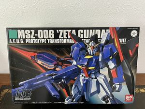 【未組み立て品】1/144スケール　 HGUC MSZ-006 Zガンダム 「機動戦士Zガンダム」 バンダイ　ガンプラ