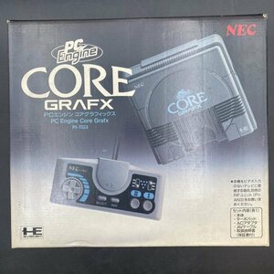 G0406O45 NEC エンジン コアグラフィックス CORE GRAFX NEC Engine PI-TG3 本体 箱説明書付き 動作未確認　中古　一部備品なし