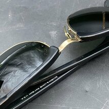 G0422X12 Ray-Ban レイバン サングラス　bausch lomb W0365 XQAW USA ブラック 眼鏡 アイウェア ケース付き_画像9