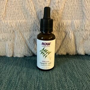 未開封 now foods ナウフーズ ニームオイル Neem oil 100％pure 30ml