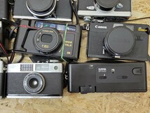 D フィルムカメラ 16点まとめて Canon OLYMPUS KONICA YASHICA キャノン オリンパス コニカ ヤシカ レンジファインダー コンパクトカメラ_画像4