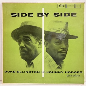 ●即決LP Duke Ellington Johnny Hodges / Side by Side v6-8345 j40635 米盤、黒銀T/Mgmミゾナシ Stereo 