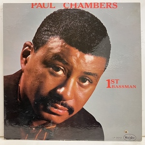 ●即決LP Paul Chambers / 1st Bassman vjlp3012 j40674 米オリジナル CURTIS FULLER yusef lateef