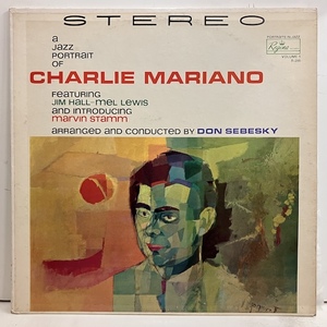 ●即決LP Charlie Mariano / A Jazz Portrait Of Charlie Mariano LPRS-286 j40851 米オリジナル、金Dg Stereo 