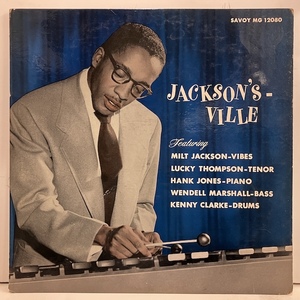 ●即決LP Milt Jackson / Jackson's Ville Mg12080 j40860 米オリジナル、赤銀 Dg Mono Rvg機械X20刻印 