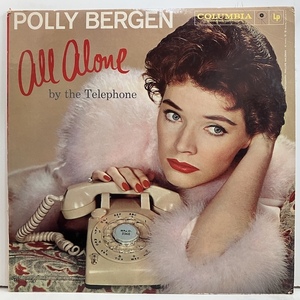 ●即決VOCAL LP Polly Bergen / All Alone By The Telephone CL1300 jv6598 米オリジナル、6eye Dg Mono 