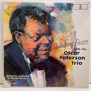 ●即決LP Oscar Peterson / Swinging Brass Mgv8364 j40901 米オリジナル、黒銀Vinc/Dg Tp