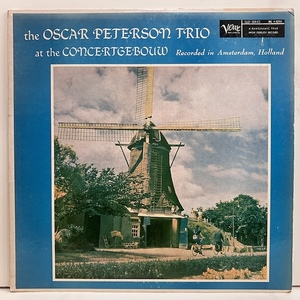 ●即決LP Oscar Peterson / at the Concertgebouw mgv8268 j40902 米盤、黒銀Vinc/Tp Dg 