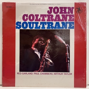 ●即決LP John Coltrane / Soultrane Prst7531 j40906 米盤、Stereo 紺中央Trident、Vangelder刻印