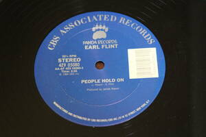 ●Earl Flint - People Hold On　12インチシングル US盤