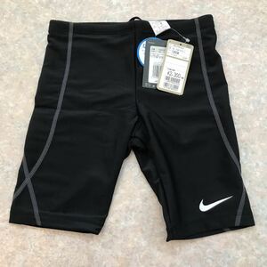 NIKE ナイキ　男の子　男児　水着　スイムウェア　新品　タグ付　ロング　小学生　幼稚園　保育園　ブラック　130