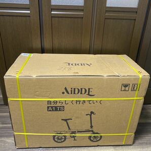 ［新品］大人気 電動アシスト自転車 折りたたみ ブランド ーAiDDE A1TS 14インチ公道可 型式認定済みの画像1