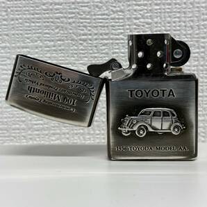 ＃269B ZIPPO ジッポ TOYOTA 100Millionth 1億台達成記念 100周年 オイルライター 喫煙具 喫煙グッズ 1936年 シリアル付き MODEL AAの画像5