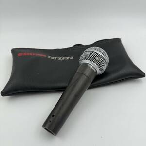 #507 ダイナミックマイク SHURE SM58 シュア ソフトケース付き 音響 PA機器