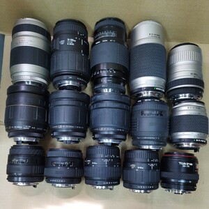 まとめて SIGMA TAMRON Tokina シグマ タムロン トキナー カメラレンズ ペンタックス用 セット 未確認 LENS1878