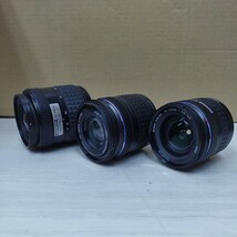 まとめて OLYMPUS オリンパス カメラレンズ 3個セット オリンパス用 未確認 LENS1906_画像1