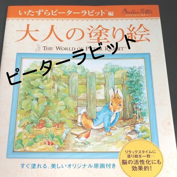 大人の塗り絵　すぐ塗れる、美しいオリジナル原画付き