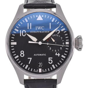 IWC SCHAFFHAUSEN IW500401 ビッグパイロット 7デイズ パワーリザーブ デイト 自動巻き メンズ 良品 内箱・保証書付き D#130811