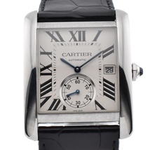 カルティエ CARTIER W5330003 タンク MC LM 裏スケ 自動巻き メンズ 良品 D#130684_画像1