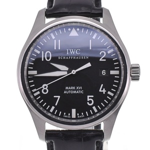 IWC SCHAFFHAUSEN IW325501 パイロットウォッチ マーク16 デイト 自動巻き メンズ 良品 保証書付き D#130720