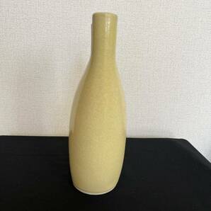 陶器製 変形 花器 管理A2435 フラワーベース 花瓶 華道 華展 花展 いけばな 生け花 インテリア オブジェの画像3
