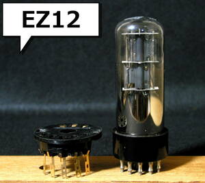  box none ]TELEFUNKEN#EZ12| all wave integer diversion middle capacity .. type .2 ultimate tube # vacuum tube | single goods ( socket attaching )①# origin . times check execution # postage 300 jpy ~