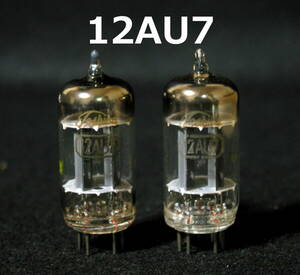 [ box none ] Toshiba #12AU7| increase width for middle μ.3 ultimate tube | long plate # vacuum tube |2 pcs set ③# origin . times check & audition test execution # postage 140 jpy ~