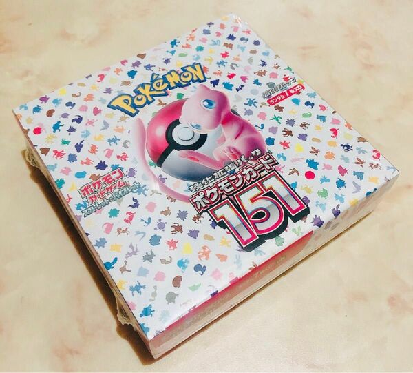 ＜即購入可＞ 拡張パック　ポケモンカード151 1BOX シュリンク付き